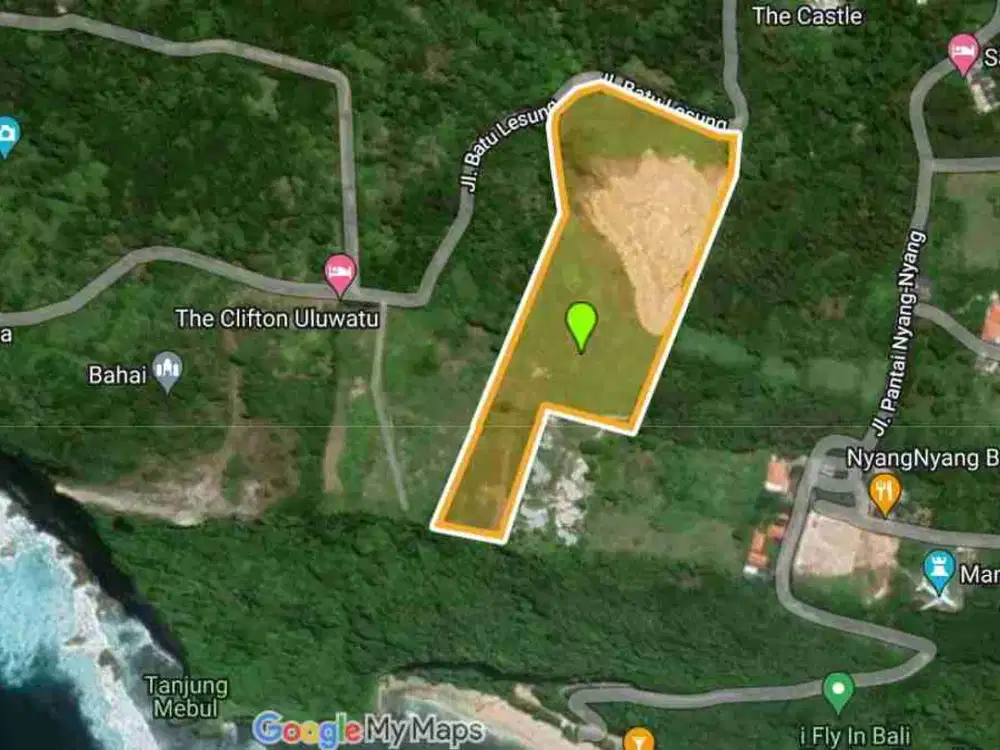 DIJUAL TANAH LOS TEBING, PANTAI NYANG NYANG, ULUWATU,KUTA SELATN - Image 1 of 10