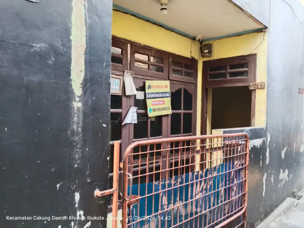 Disewakan Rumah mezanine murah di cakung