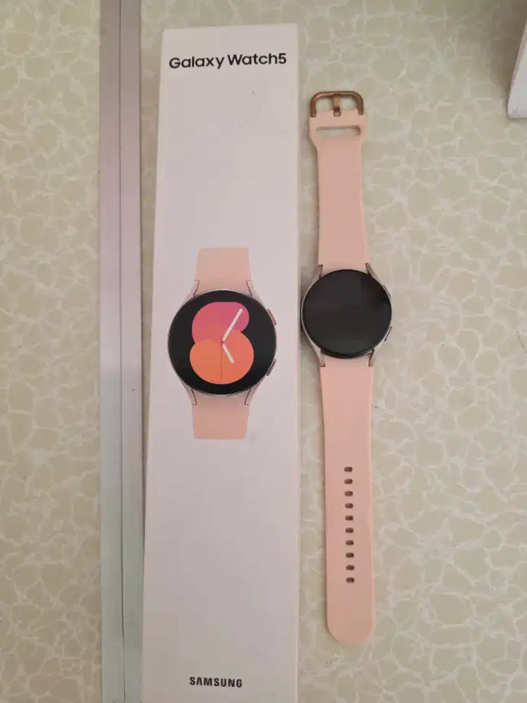 Samsung Watch 4 pink ex sein 40mm