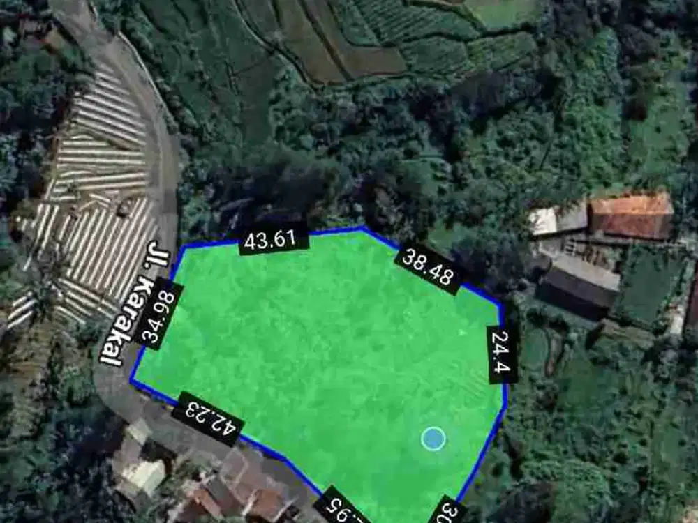 Dijual Lahan ± 4.600 m2 di Bojong Murni Kec. Megamendung Kab. Bogor