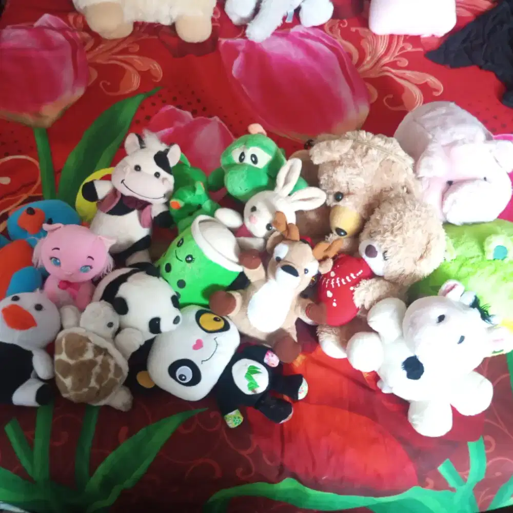 Dijual cepat borongan boneka Teddy bear dkk