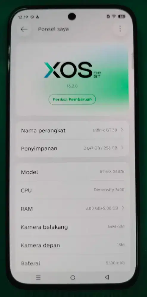 INFINIX GT30 5G 8+8/256Gb FULLSETT