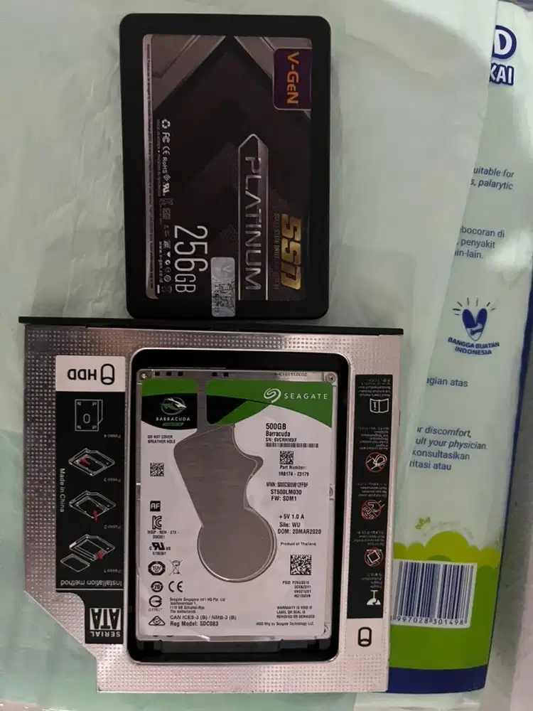SSD 256GB Vgen + HDD