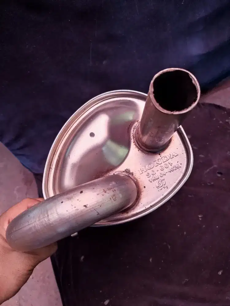 Tabung knalpot ori copotan