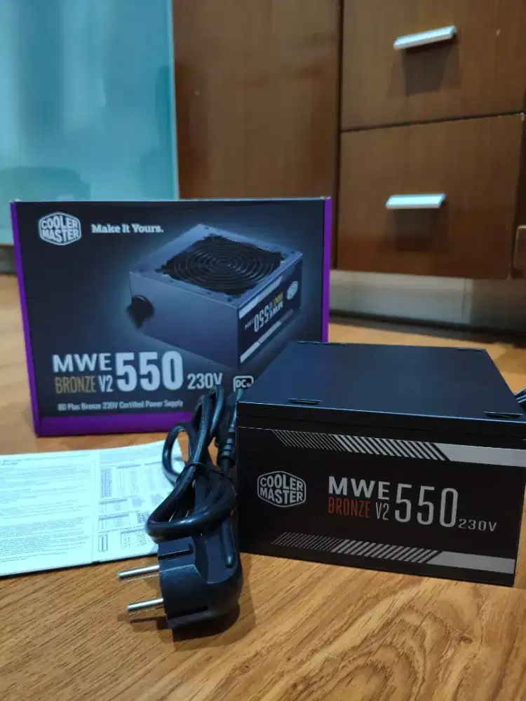 Power Supply Cooler Master MWE Bronze V2 550 watt 80+ Second Like New