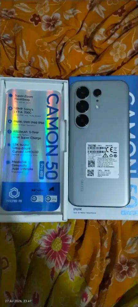 Tecno camon 50pro 5G