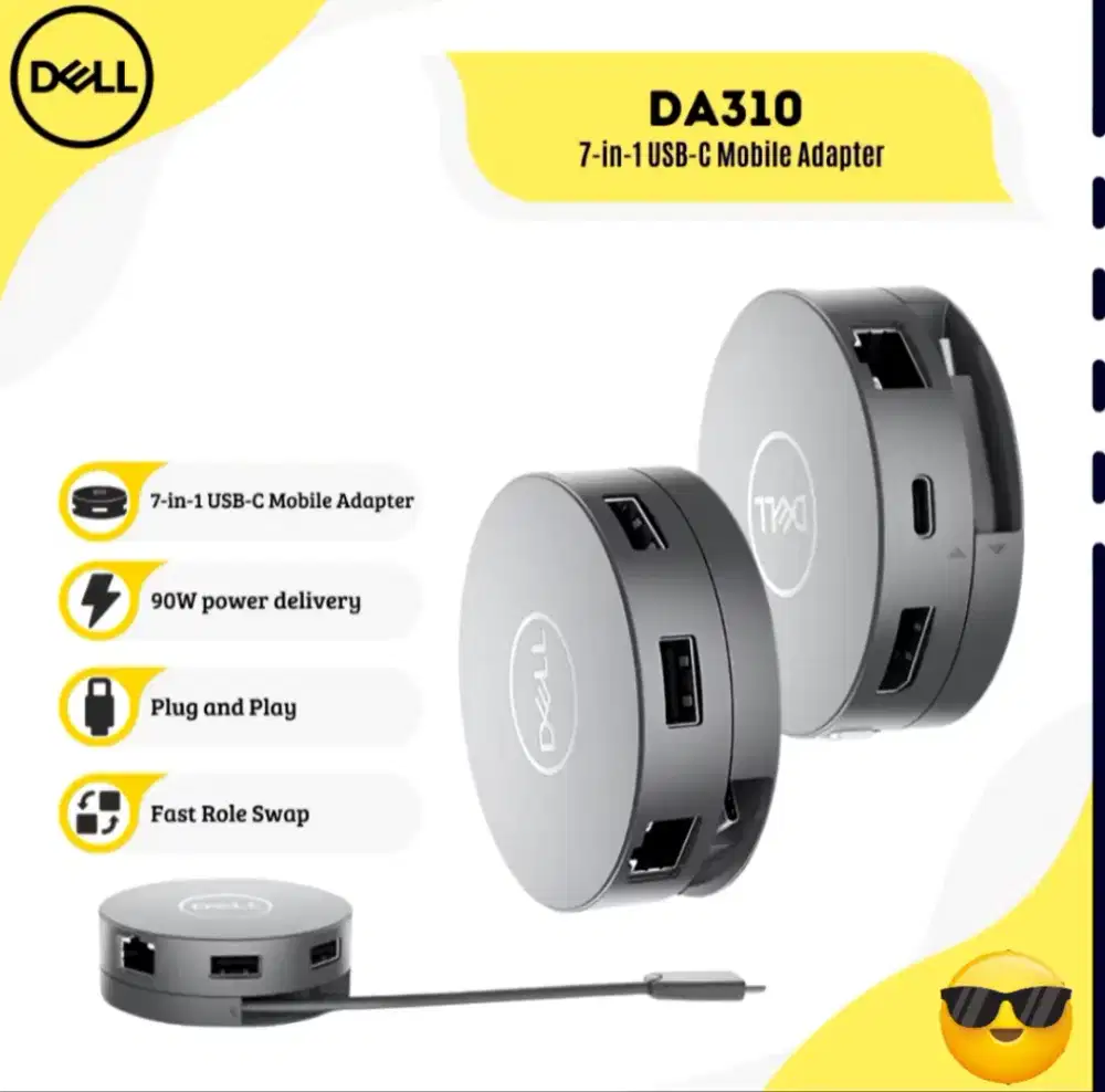Converter DELL DA310 7 in 1 . NEGO