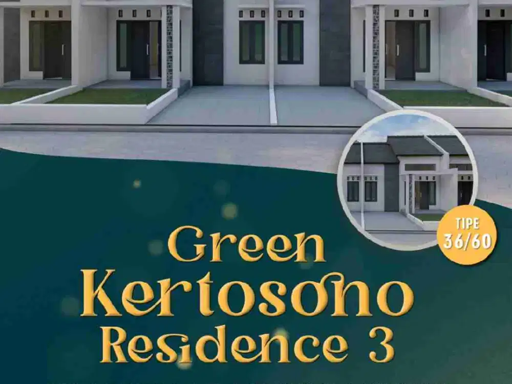 di Jual Rumah Subsidi Utara RSUD Kertosono - Green Kertosono 2 Pelem Kertosono