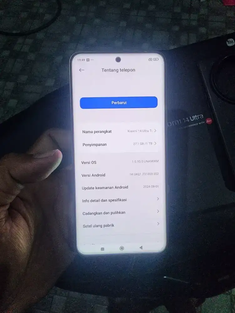 Xiaomi MI 14 Ultra 16/1 Tera mulus no minus mhs bgus imie bea bs TT