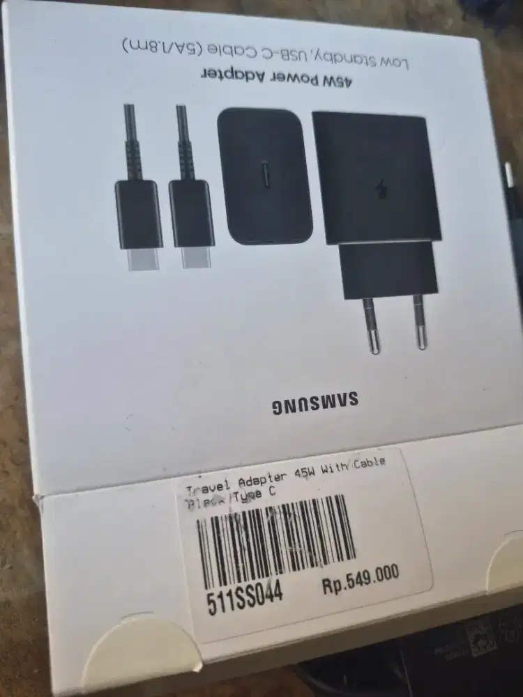 Chargeur ori dari samsung Galaxi A57 ada dosNya