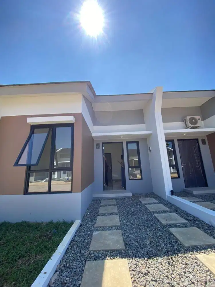 Disewakan rumah baru tahunan