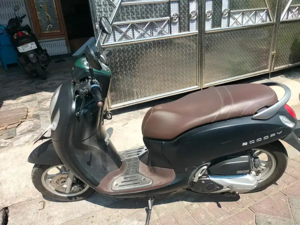 Honda Scoopy kyles 2023 tgn 1 hijau  mesin segell PJK aman lkp