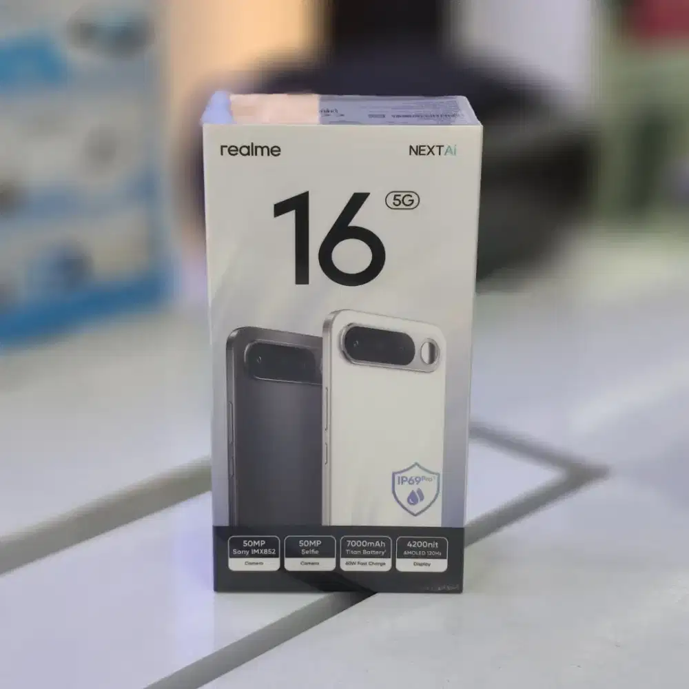 Realme 16 5G kredit DP 0% KTP saja