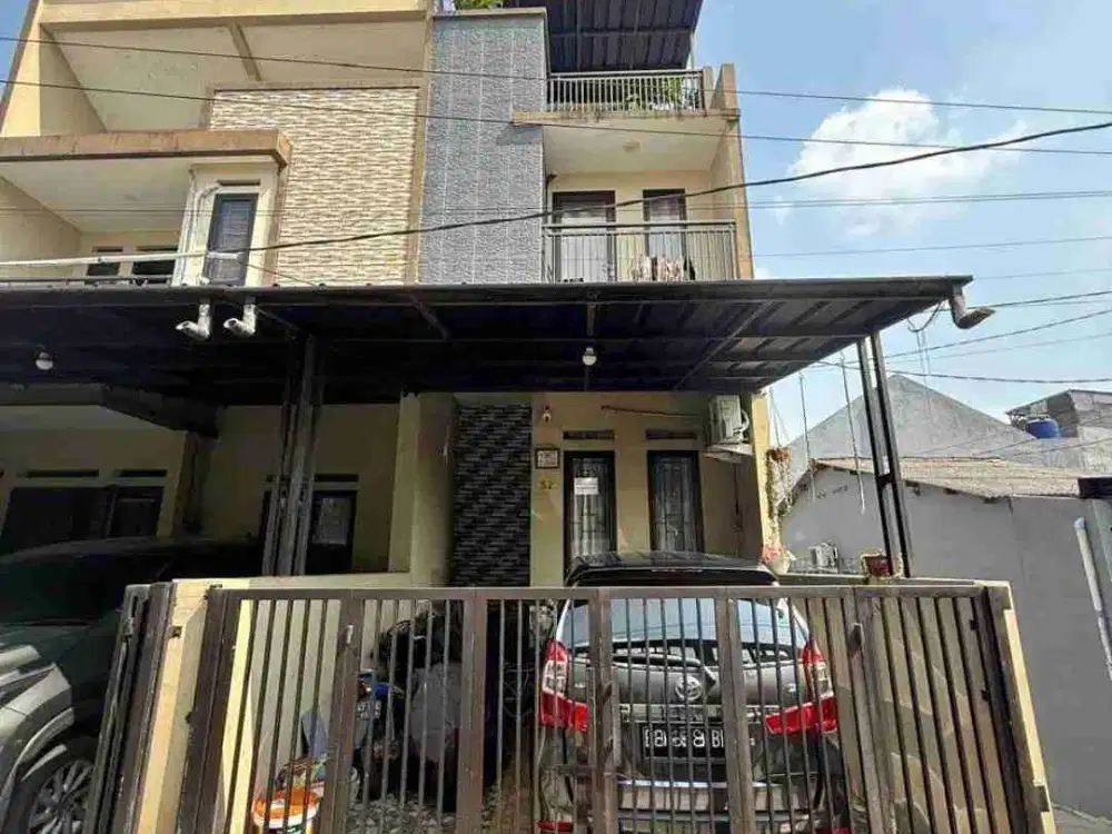 Jual Rumah 3 Lantai Strategis Joglo Kembangan Jakarta Barat