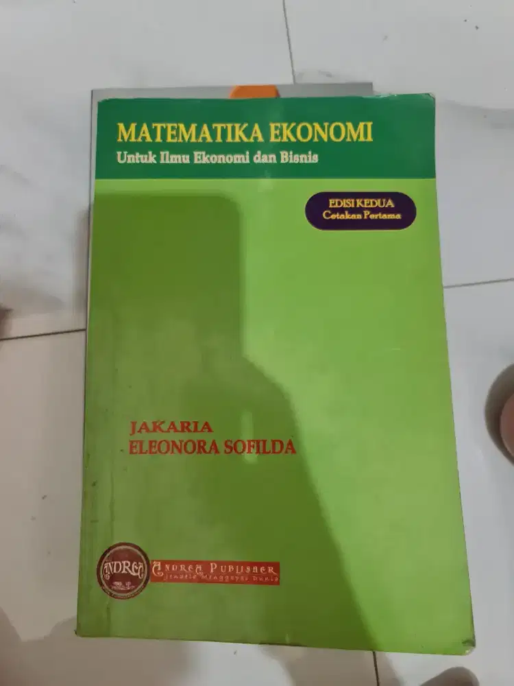 Matematika ekonomi