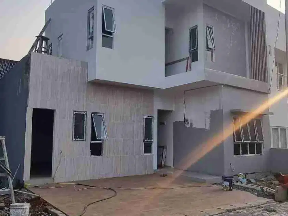 Dijual Dibawah Pasaran Rumah Cluster Baru di Radar Auri Cibubur Dekat LRT Harjamukti