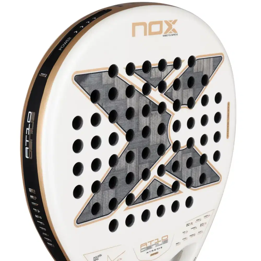 Jual Raket Padel NOX AT10 Genius 12K 2026 BNIB Ori + Bonus
Komplit