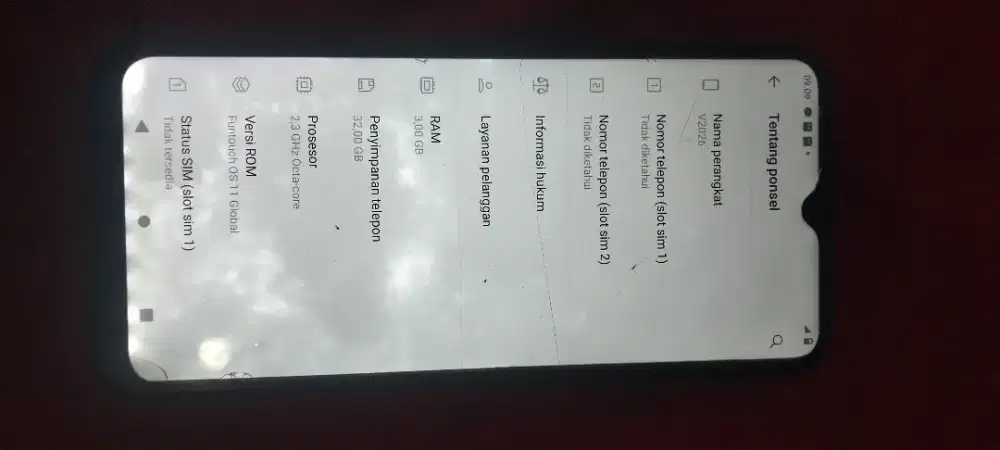 Vivo y12s kondisi di pick