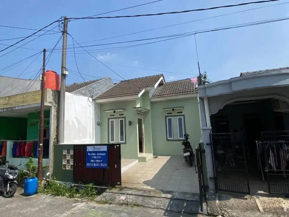DIJUAL RUMAH MURAH DI GRAND RESIDANCE KAWASAN AMAN CURANMOR,BEKASI