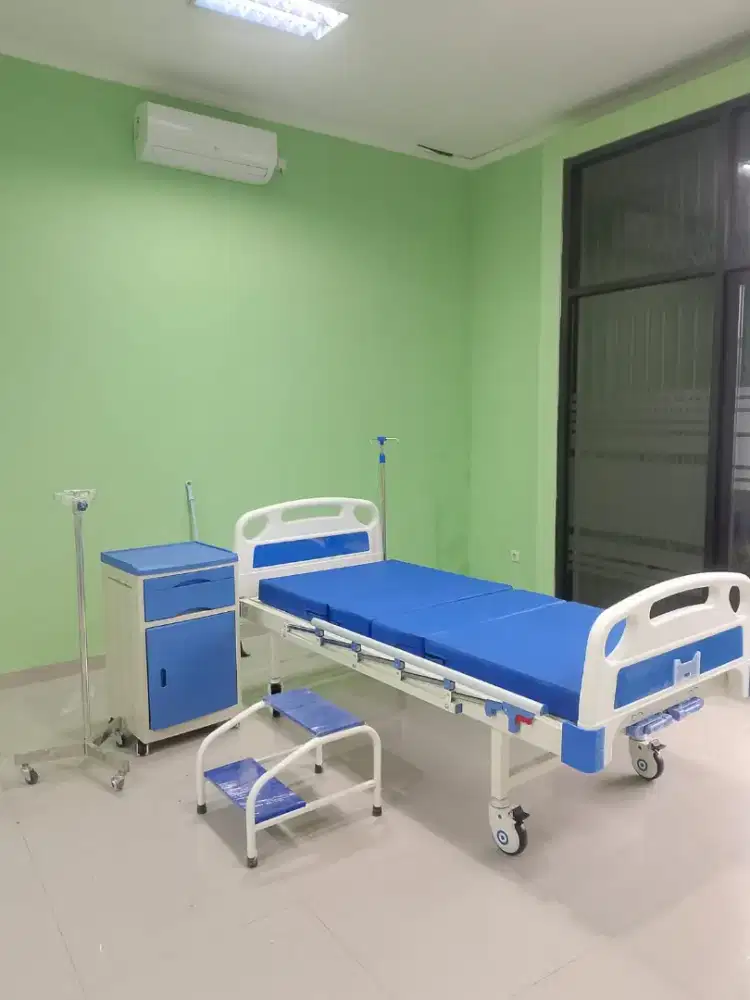 Ranjang Rumah Sakit 2 Crank ABS | Bed Pasien 2 Crank