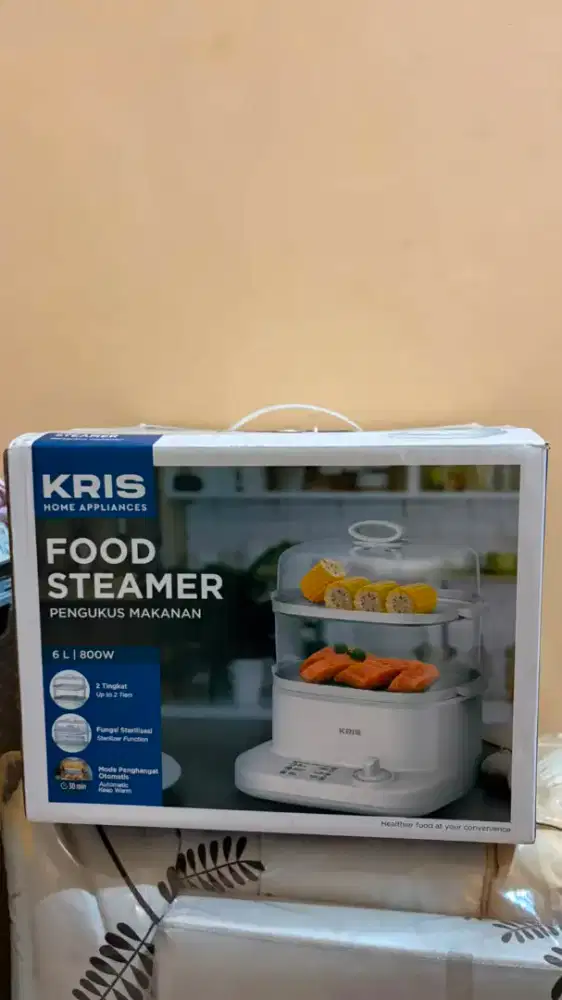 Jual Kris Food Steamer 6L 800W - Baru
