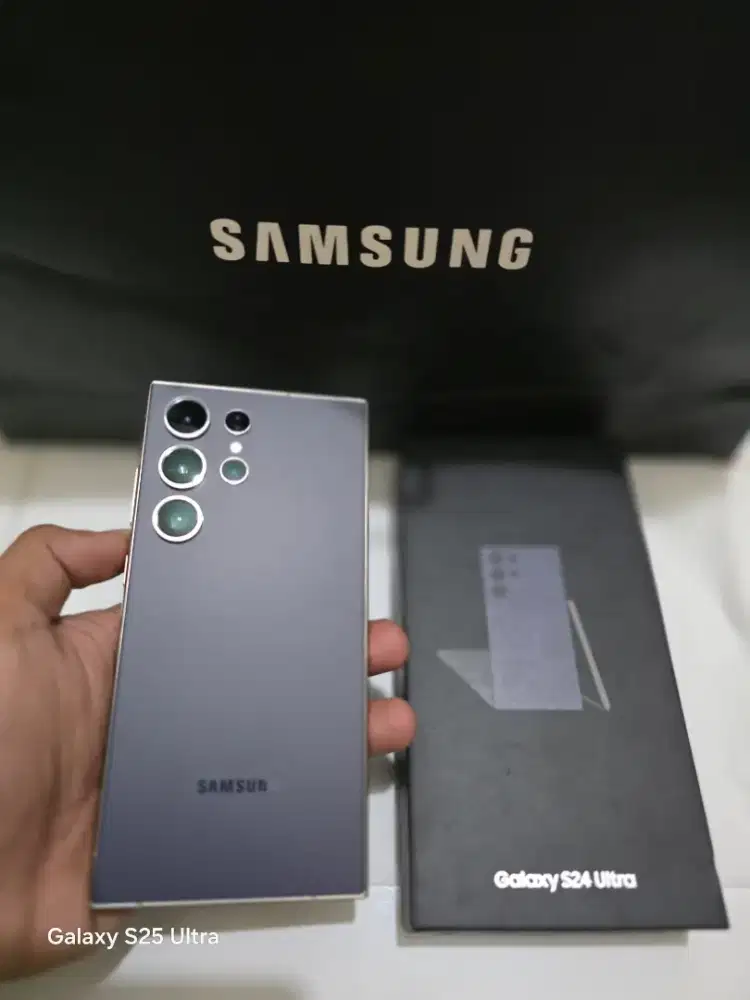 Samsung s24ultra 256gb sein fullshet ori mulus 97% nominus