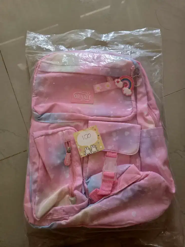 Tas ornate - pink