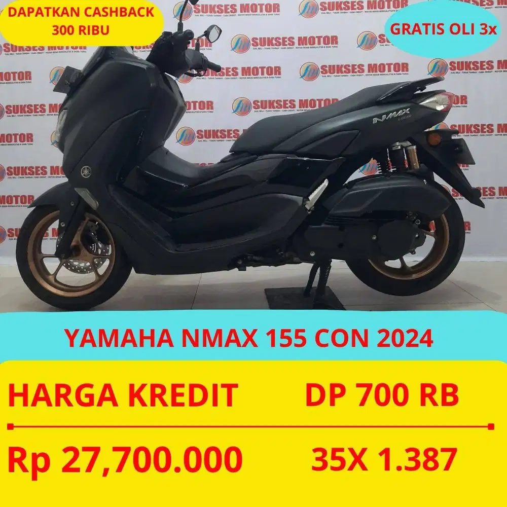 YAMAHA NMAX 155 CON 2024 DP MURAH 700 RIBU GUYSS
