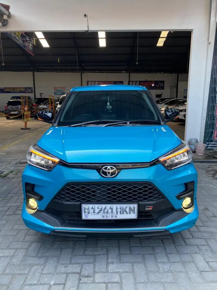 Toyota Raize GR 1.0 Turbo 2023 Biru Low KM 25rb Bebas Laka Banjir Tgn1