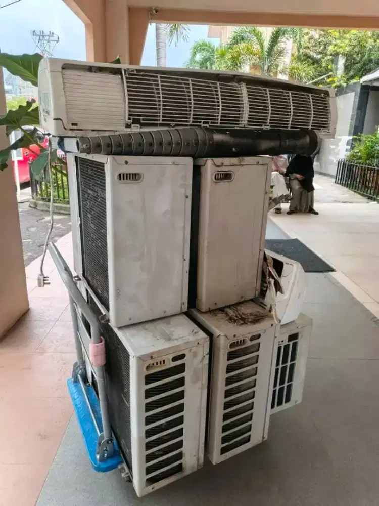 tampung ac rusak atau mati