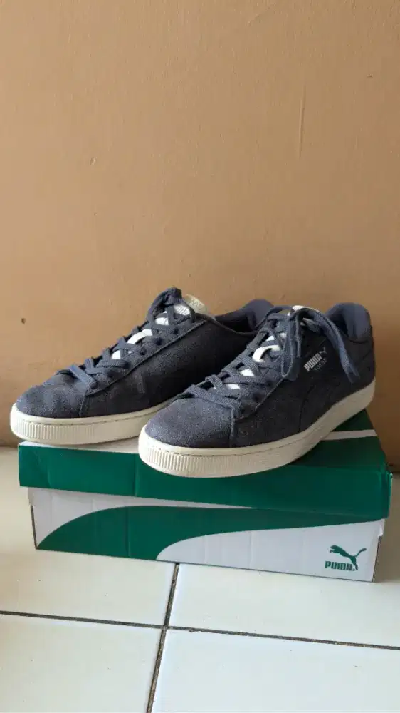 Puma Suede PRM - Galactic Gray warm white