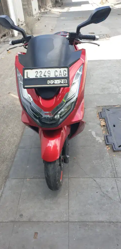 Pcx 160 th 2023 merah Glozi km 16 rb pjk 02-2027