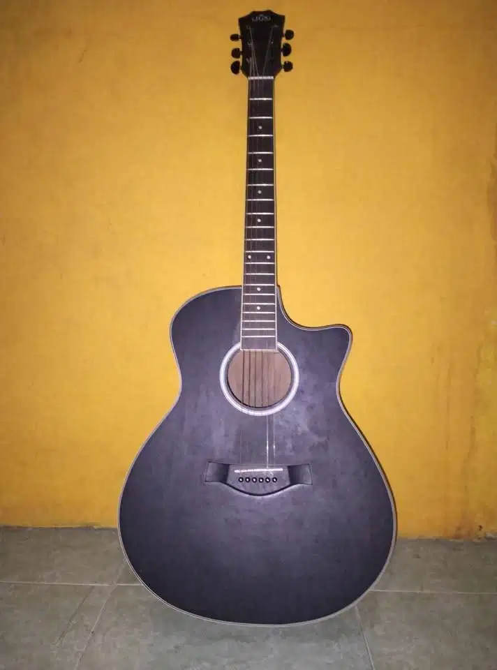 [MURAH MEWAH] Gitar Akustik Cutaway JGS Black Matte - Mulus & Siap Pak