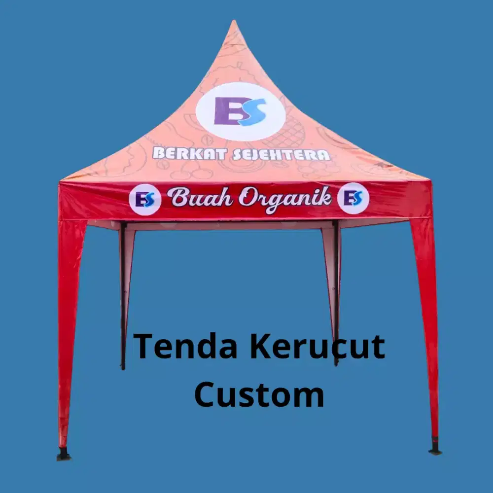 Tenda Kerucut Custom 3x3m
