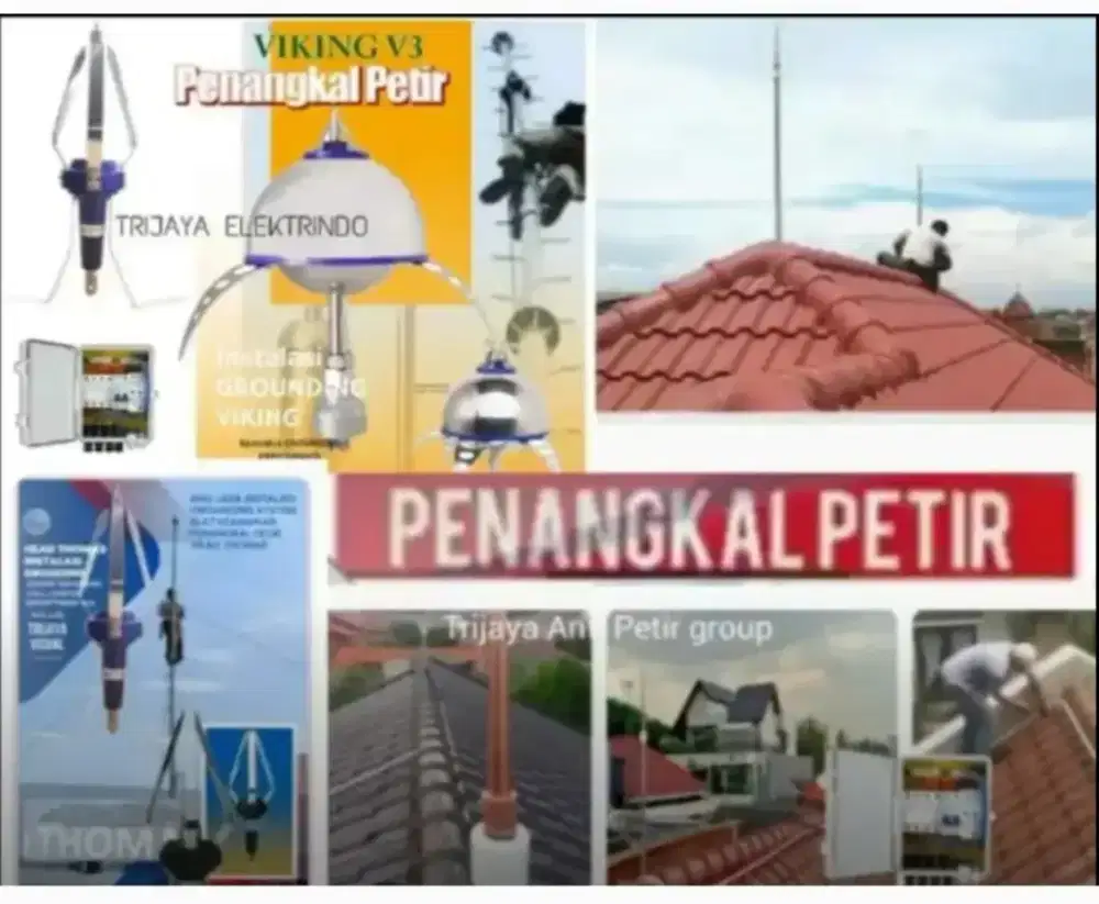 Ahli jasa pasang anti penangkal petir dan grounding mesin
