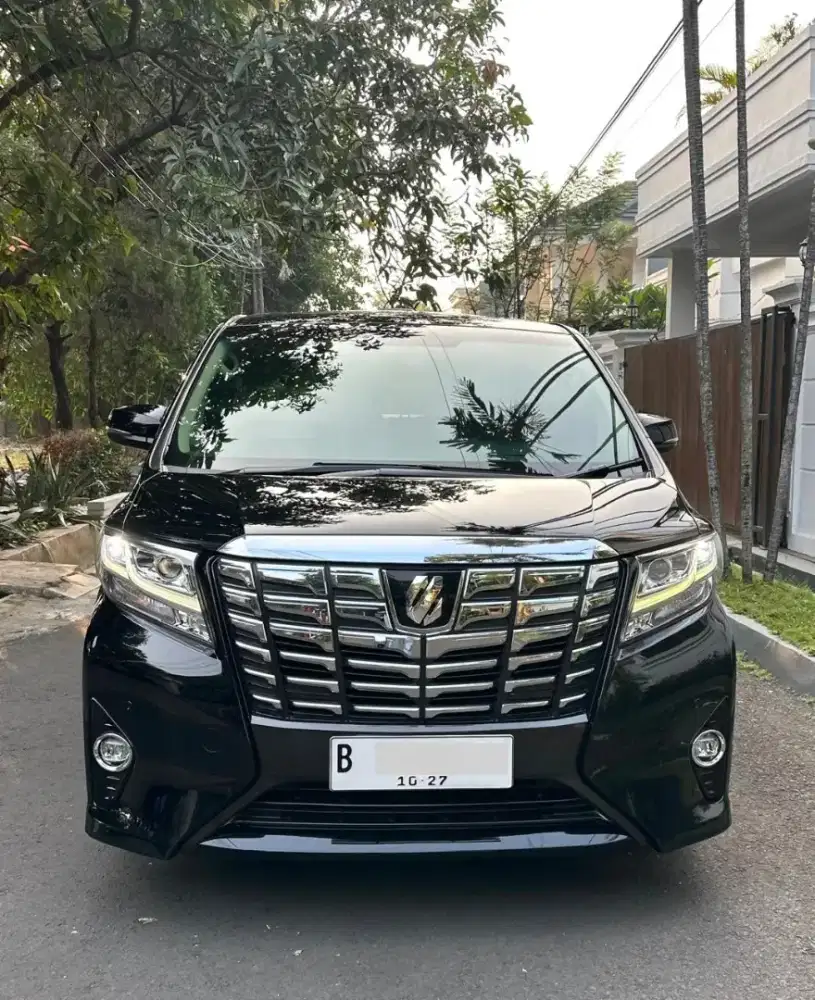 (ANTIK) TOYOTA ALPHARD G ATPM NIK 2017 (PEMAKAI)