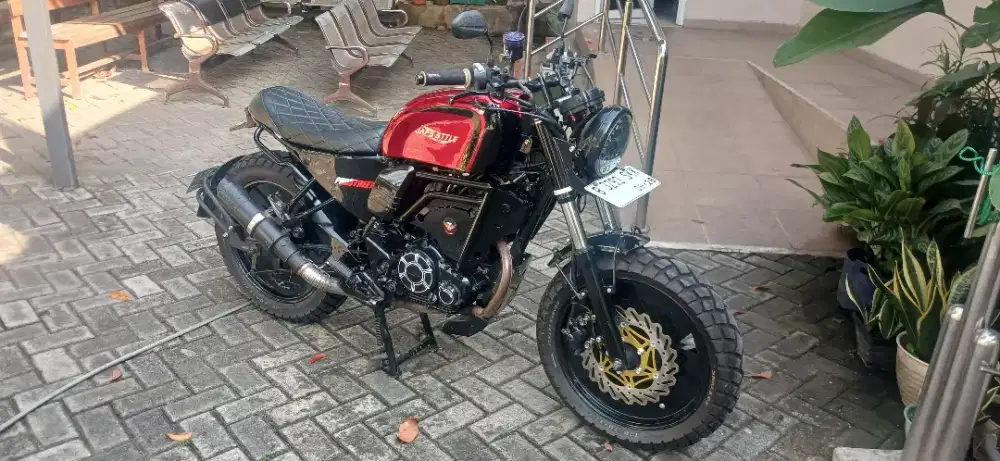 motor custom yamaha byson