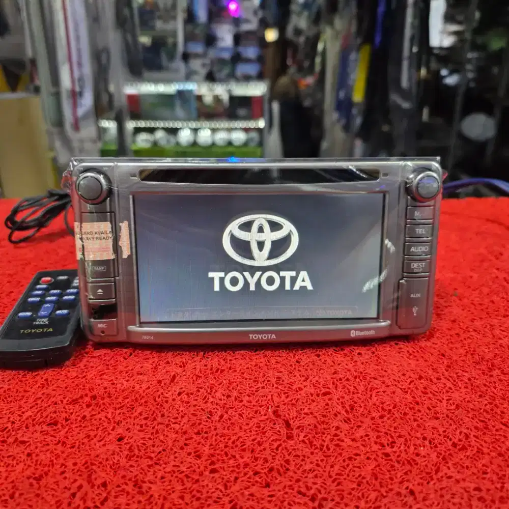Head Unit TOYOTA FORTUNER 2012-2014 Bluetooth USB CD Aux Radio FM AM