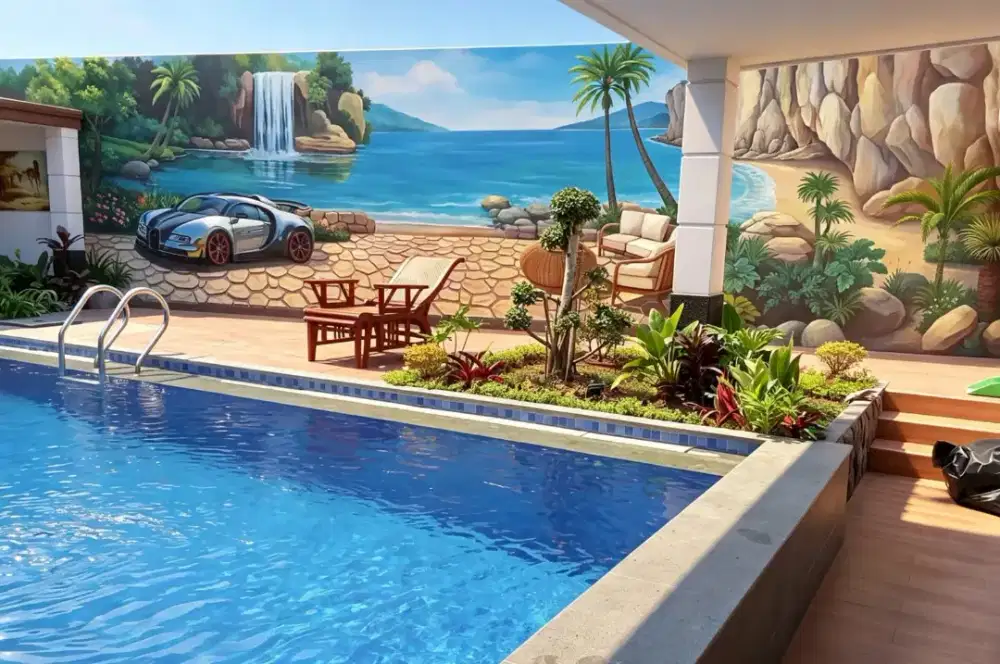 Jasa mural / lukis dinding