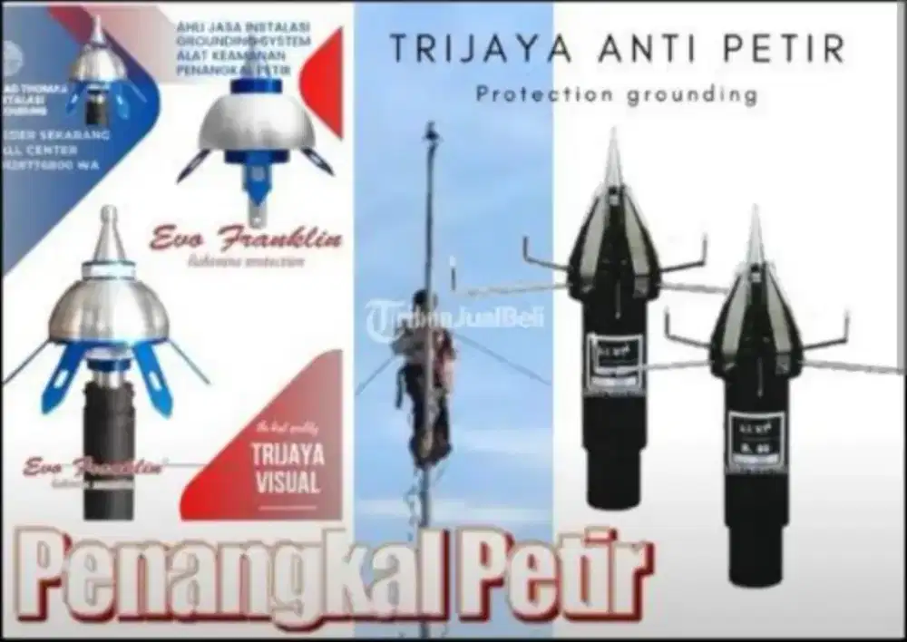 Teknisi ahli jasa pasang anti penangkal petir dan grounding mesin