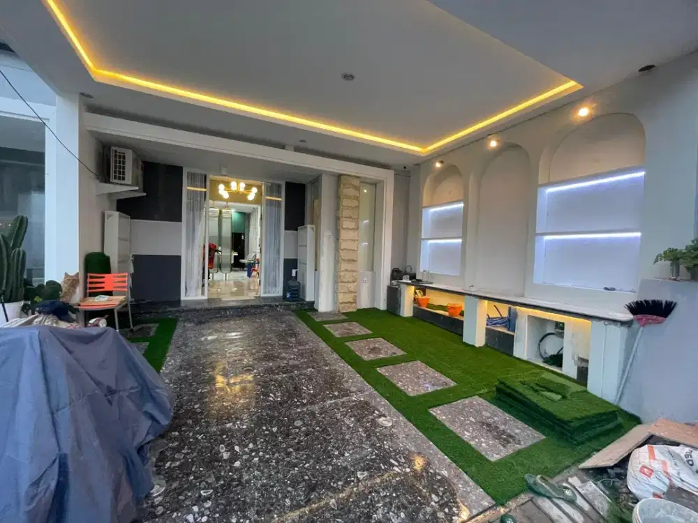RUMAH CANTIK MEWAH MINIMALIS Plus Beberapa Perabot Green Orchid SUHAT MALANG