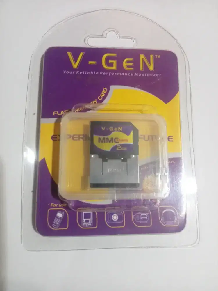 Memory MMC 2 GB - 1 dan memory SDHC 2 GB - 1PCS