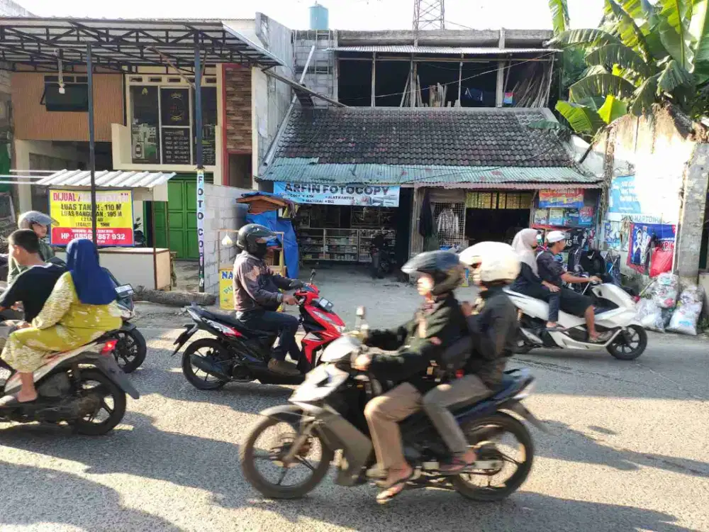 Ruko 2 Lantai Luas Pinggir Jalan