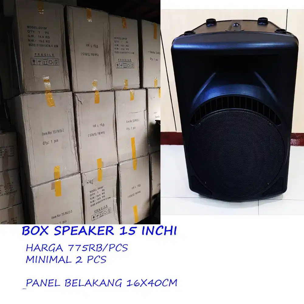 box speaker 15in jual borongan