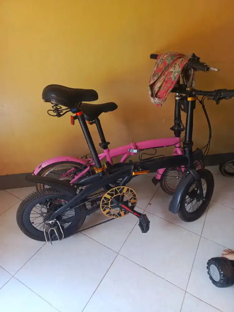 Jual BU Borongan 2 sepeda lipat merk pasifik noris