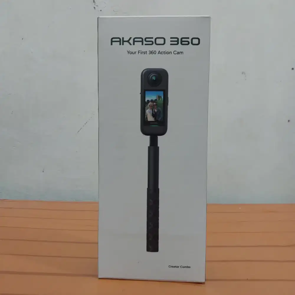 KAMERA 360 AKASO FULL PAKET BEKAS