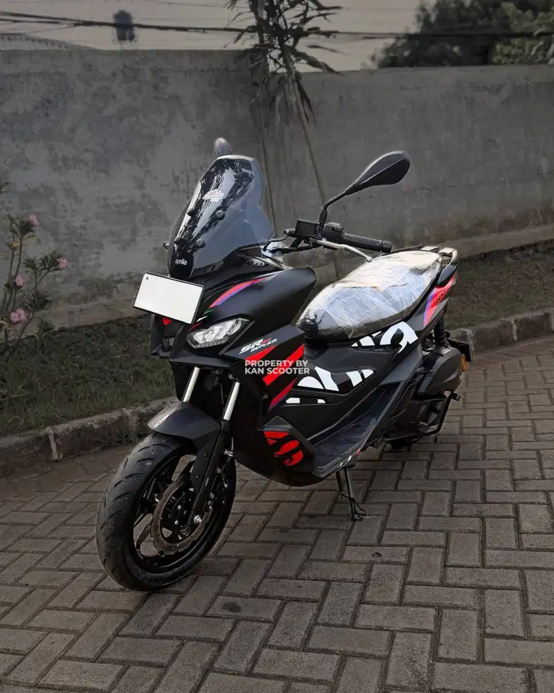 JUAL MURAH APRILIA SR GT 200 2023 MULUS