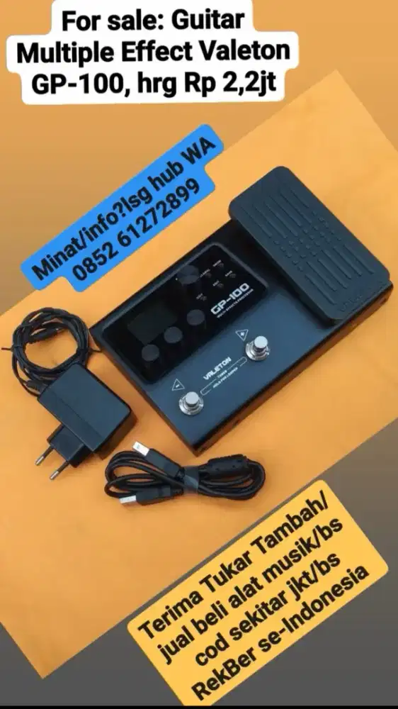 Guitar multiple effect Valetone GP 100