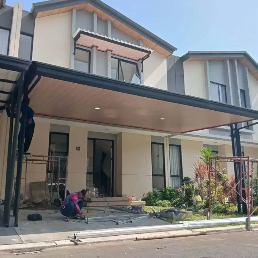 KANOPI CANOPY, TRALIS, RAILING, TANGGA, PAGAR, ATAP BAJA, KITCHEN SET