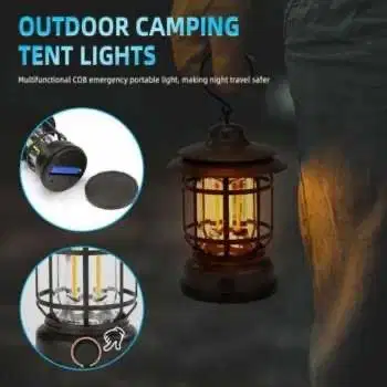 Lampu Camping Tenda Outdoor 1200mAh